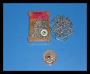 3,5x20mm Holzschrauben mit Rundkopf 50 Stück